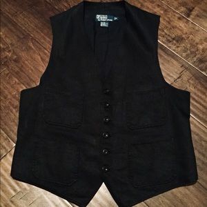 Polo Ralph Lauren Linen/Cotton Vest